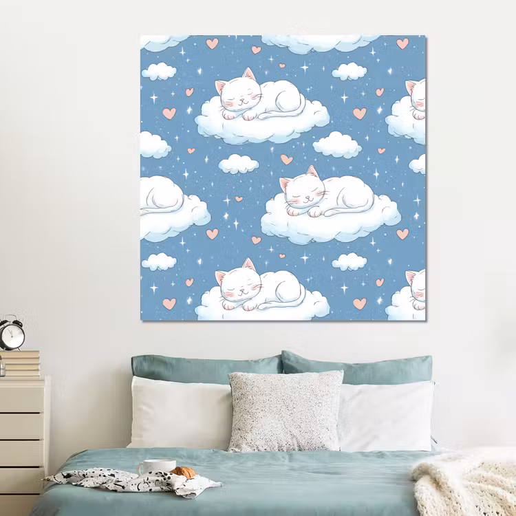 Forex - Kitten - Wolken - Blauw — 2