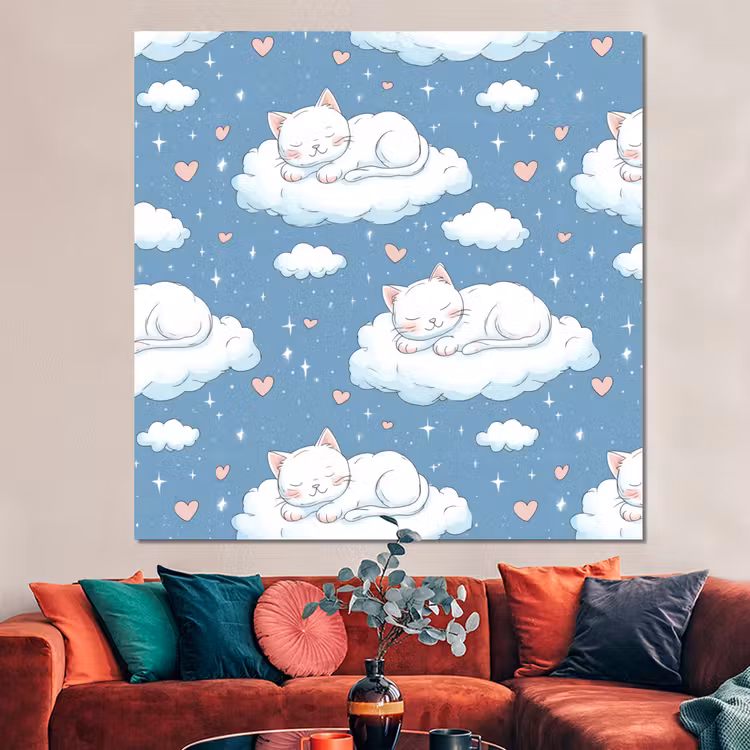 Forex - Kitten - Wolken - Blauw — 3