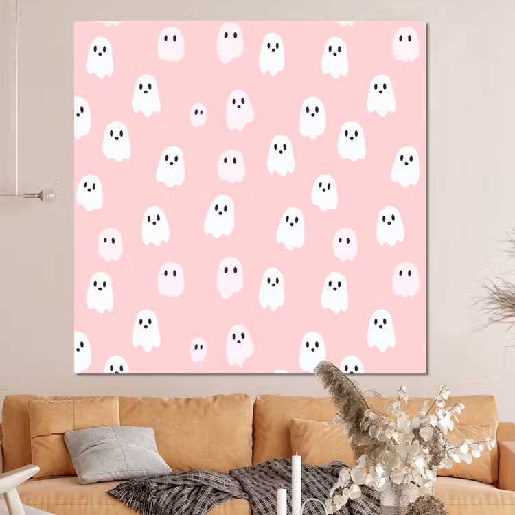 Forex - Spookjes - Patroon - Roze — 4