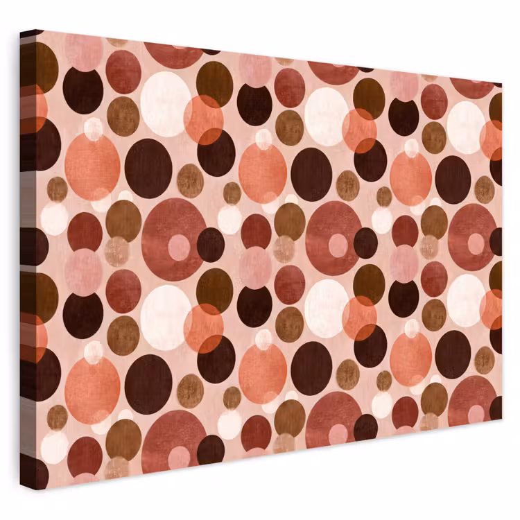 Buiten canvas - Cirkels - Modern - Kleurrijk