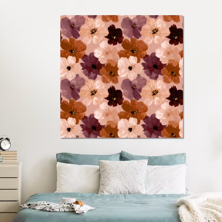 Forex - Bloemen - Abstract - Aardetinten — 2