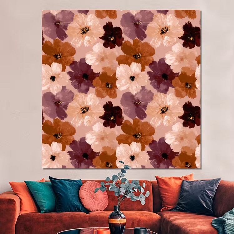 Forex - Bloemen - Abstract - Aardetinten — 3