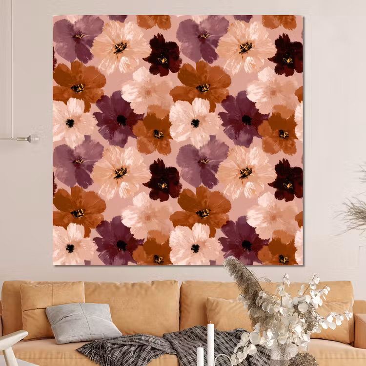 Forex - Bloemen - Abstract - Aardetinten — 4