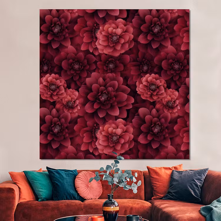 Forex - Dahlias - Bloemen - Rood — 3