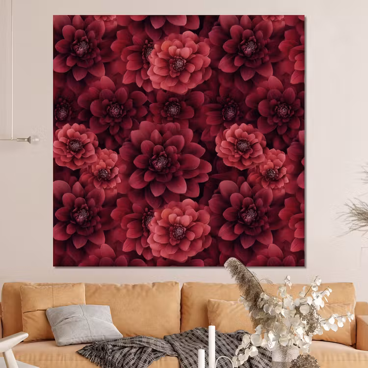 Forex - Dahlias - Bloemen - Rood — 4
