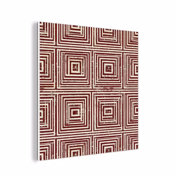Forex - Geometrisch - Patroon - Rood — 1