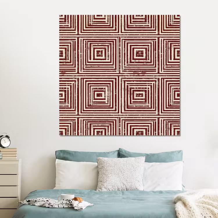 Forex - Geometrisch - Patroon - Rood — 2