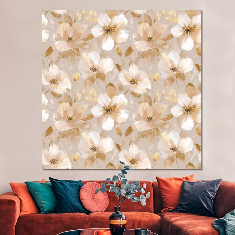 Forex - Bloemen - artistiek - Goud — 3