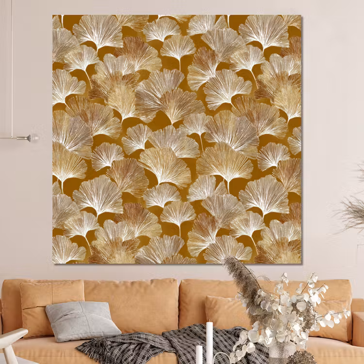 Forex - Ginkgo - Bladeren - Goud — 4