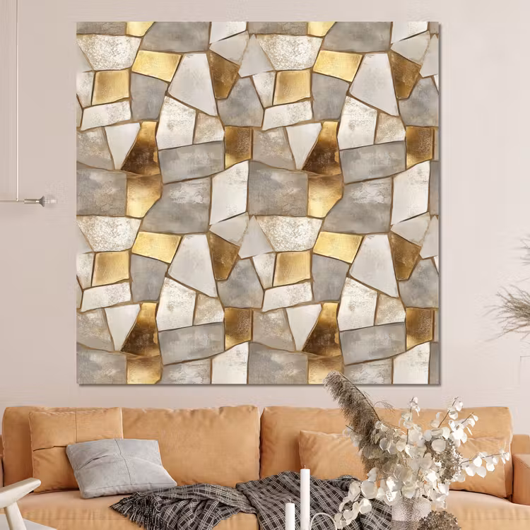 Forex - Mozaïek - Marmer - Goud — 4