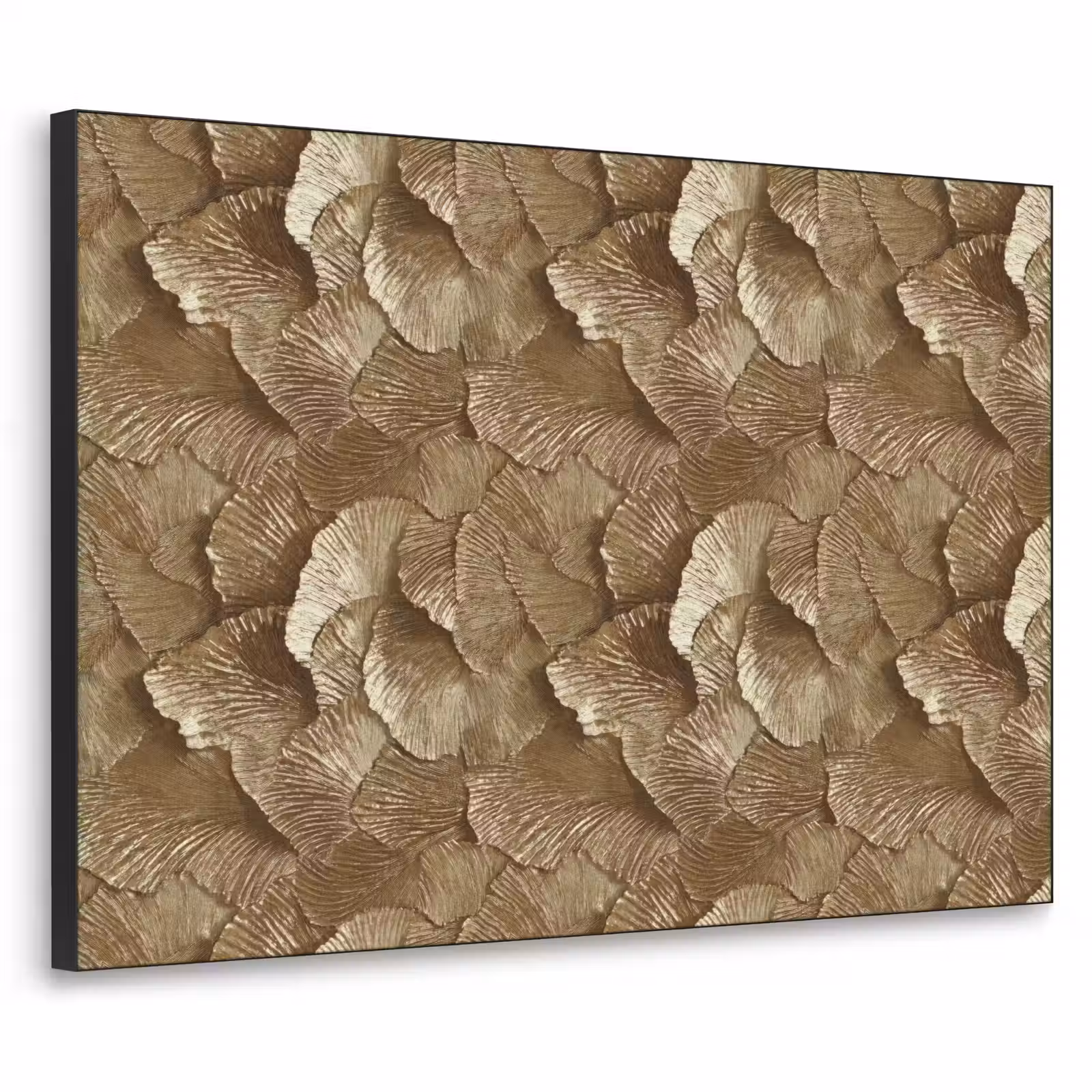 Art Frame - Organisch - Patroon - Bladeren - Goud — 1