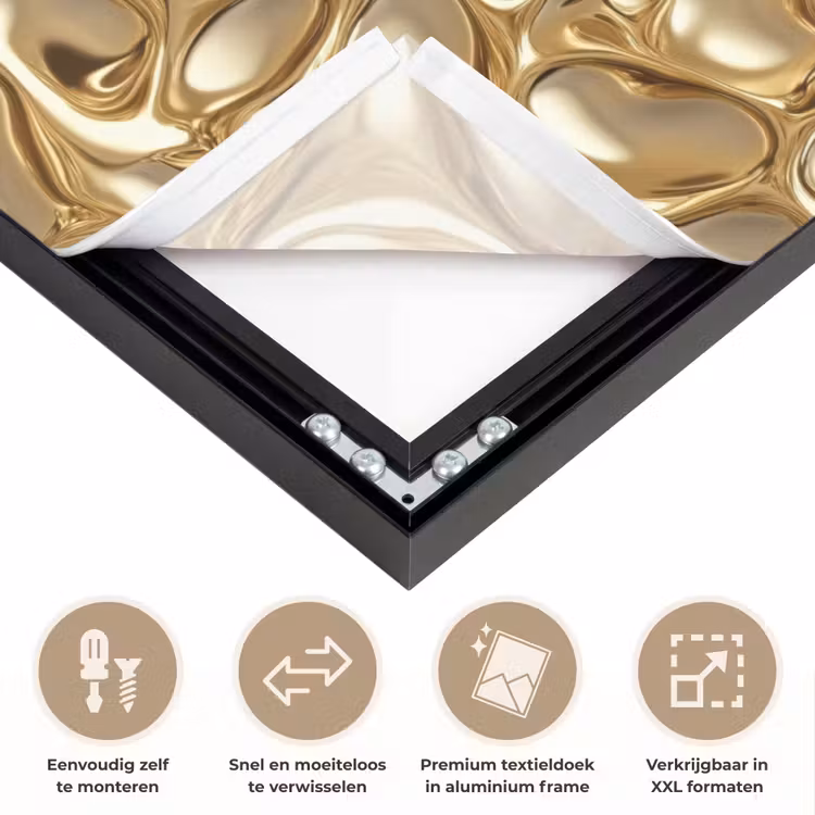 Art Frame - Abstract - Modern - Goud — 4