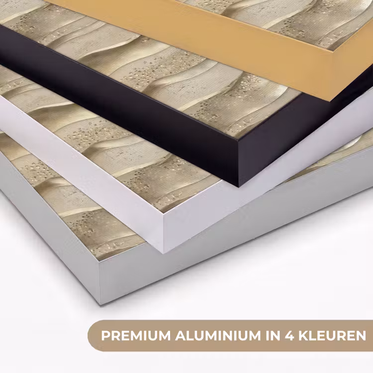 Art Frame - Golven - Patroon - Goud — 2