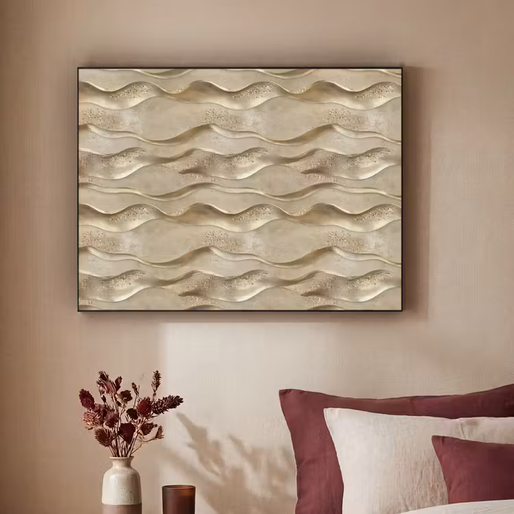 Art Frame - Golven - Patroon - Goud — 3