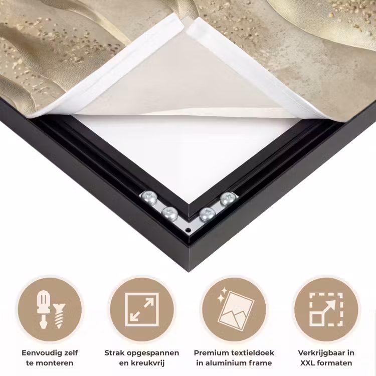 Art Frame - Golven - Patroon - Goud — 8