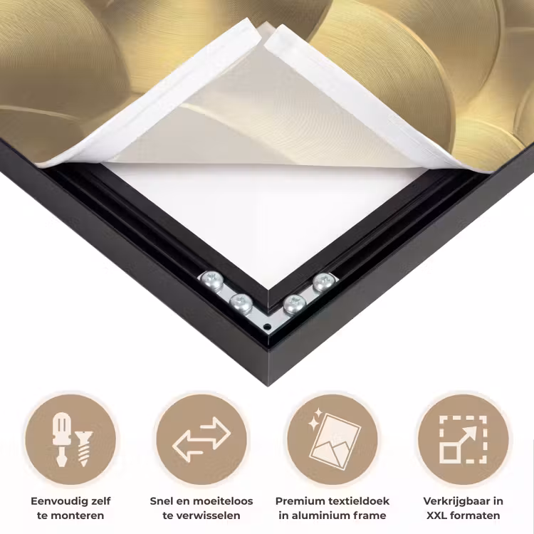 Art Frame - Modern - Cirkel - Goud — 4