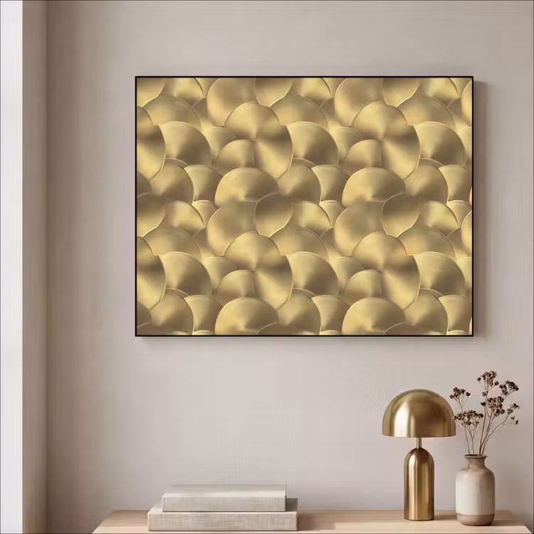 Art Frame - Modern - Cirkel - Goud — 5