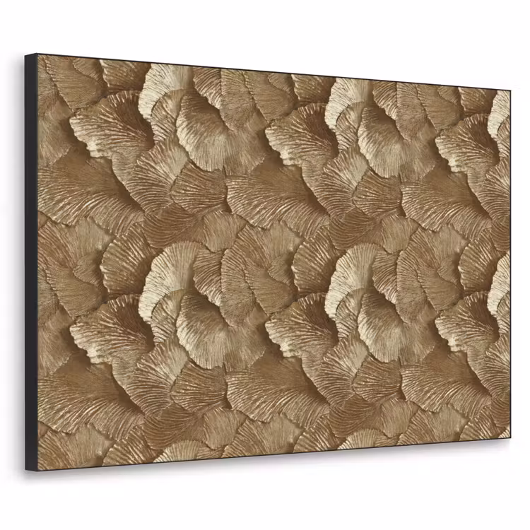 Art Frame - Organisch - Patroon - Bladeren - Goud — 1