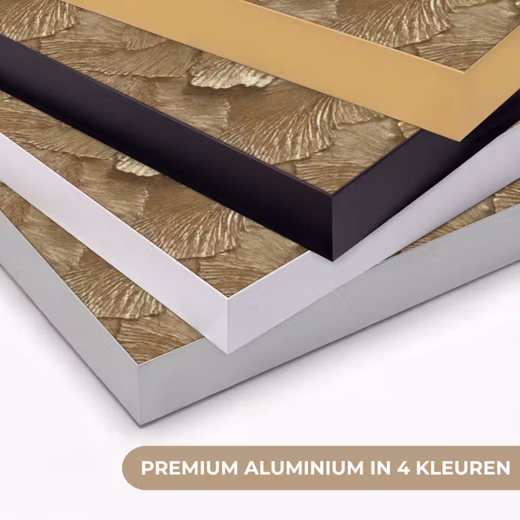 Art Frame - Organisch - Patroon - Bladeren - Goud — 2