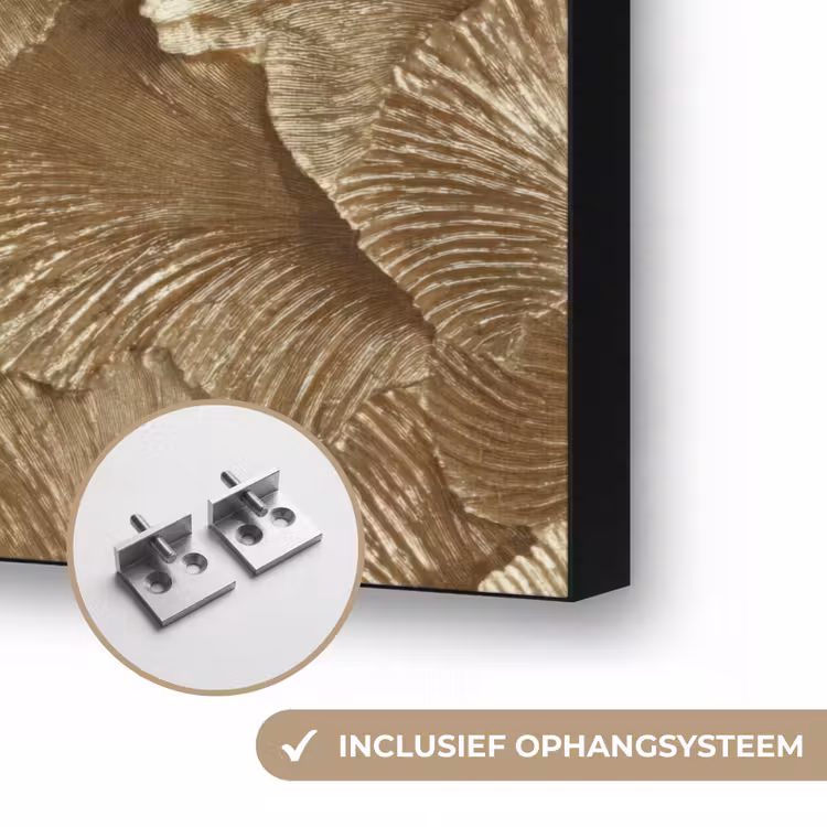 Art Frame - Organisch - Patroon - Bladeren - Goud — 6