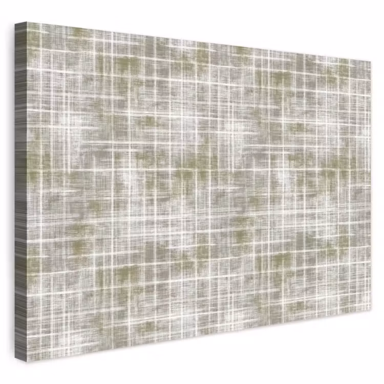 Buiten canvas - Linnen - Patroon - Groen