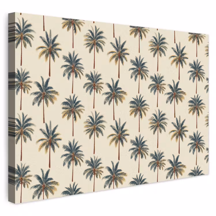 Buiten canvas - Palmbomen - Tropisch - Groen