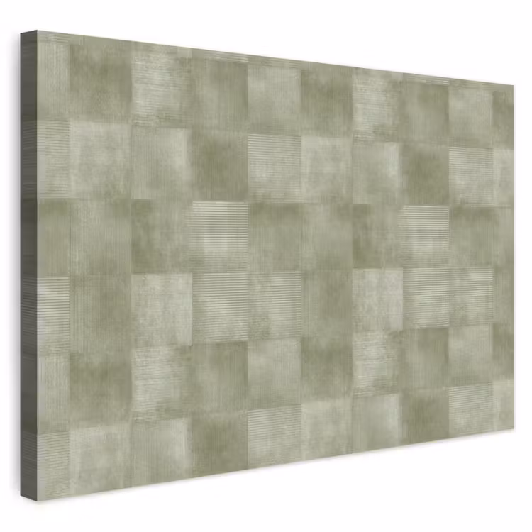 Buiten canvas - Vlakken - Rustiek - Groen
