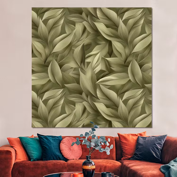 Forex - Bladeren - Modern - Groen — 3