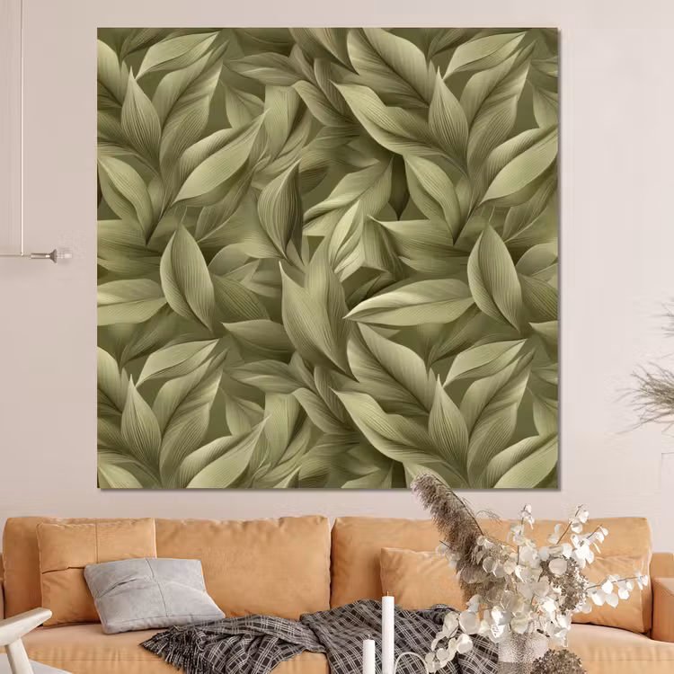 Forex - Bladeren - Modern - Groen — 4