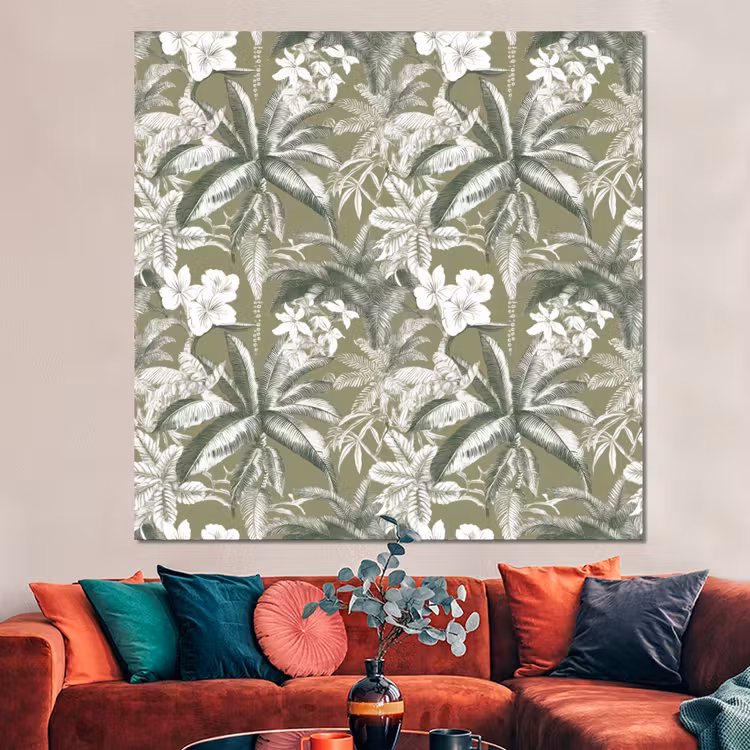 Forex - Botanisch - Bloemen - Groen — 3