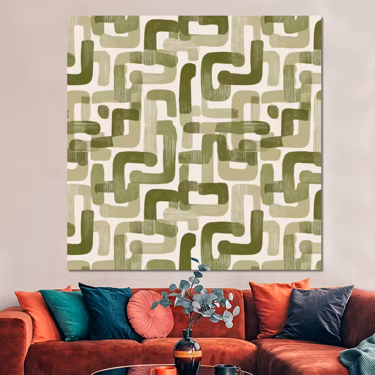 Forex - Modern - Grafisch - Groen — 3