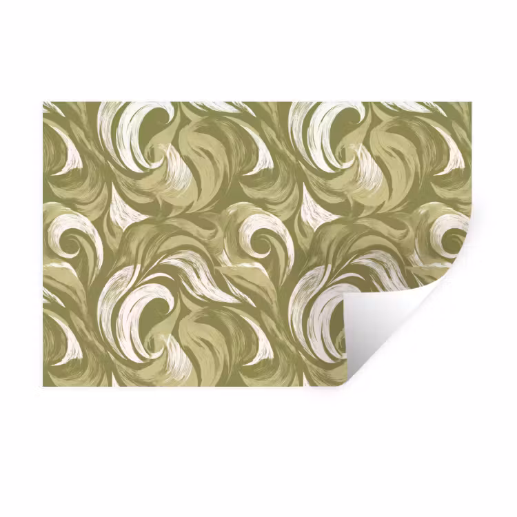 Muursticker - Abstract - Textuur - Groen