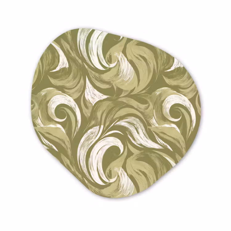 Organisch schilderij - Forex - Abstract - Textuur - Groen