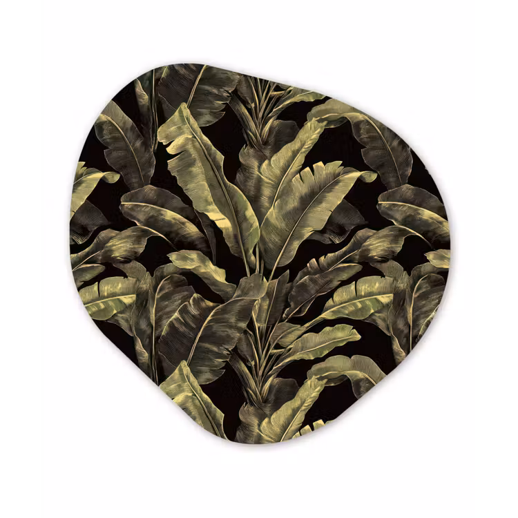 Organisch schilderij - Forex - Botanisch - Bladeren - Groen