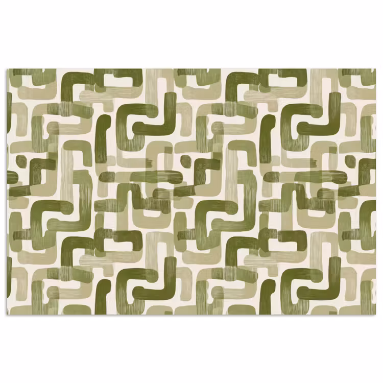 Poster - Modern - Grafisch - Groen
