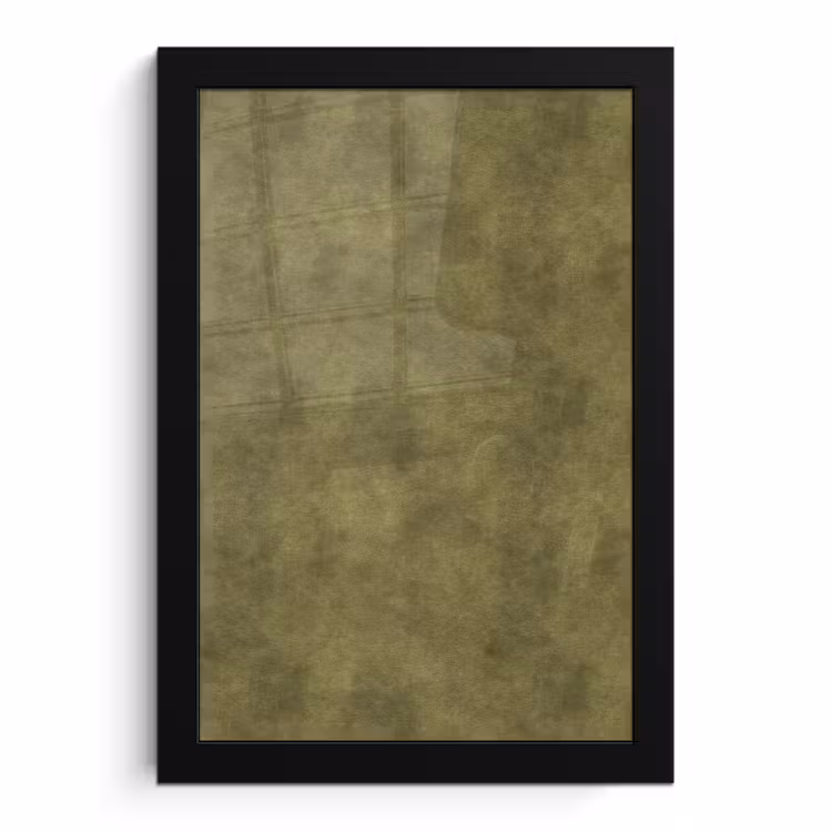 Poster met lijst - Textuur - Abstract - Groen