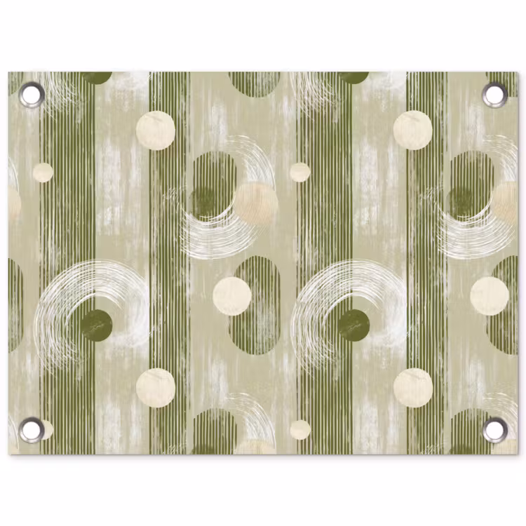 Tuinposter - Artistiek - Modern - Groen