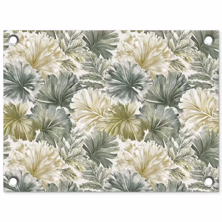 Tuinposter - Bladeren - Botanisch - Groen
