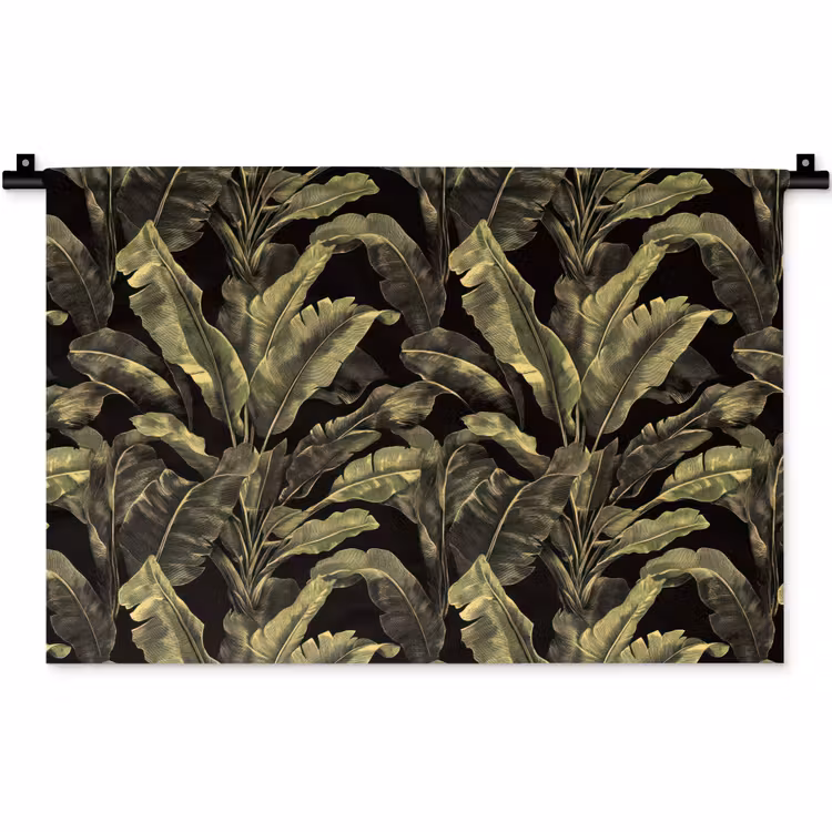 Wandkleed - Botanisch - Bladeren - Groen