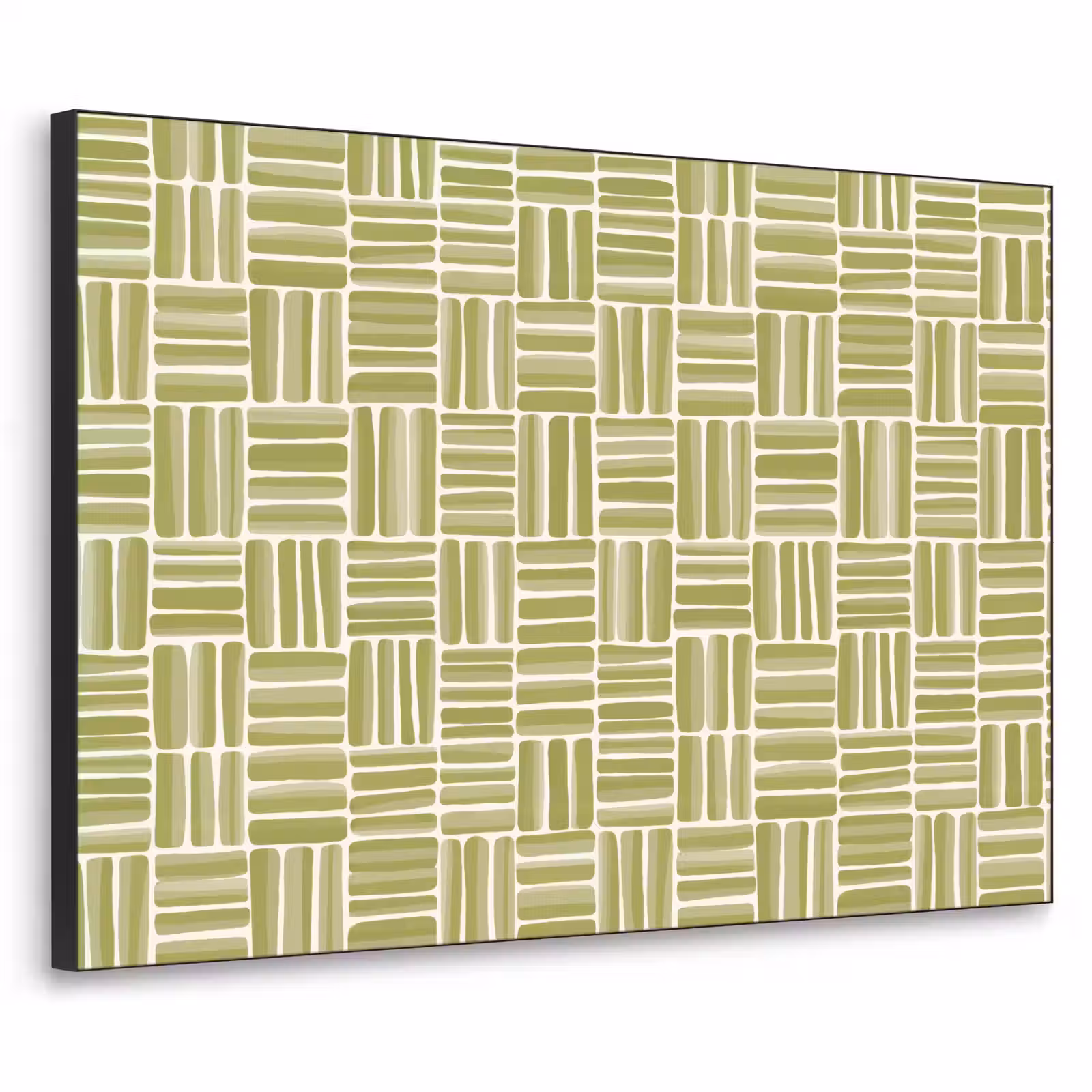 Art Frame - Vlecht - Patroon - Groen — 1