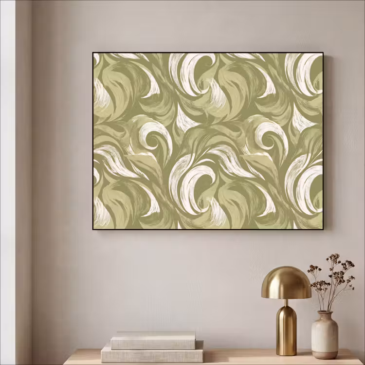 Art Frame - Abstract - Textuur - Groen — 5