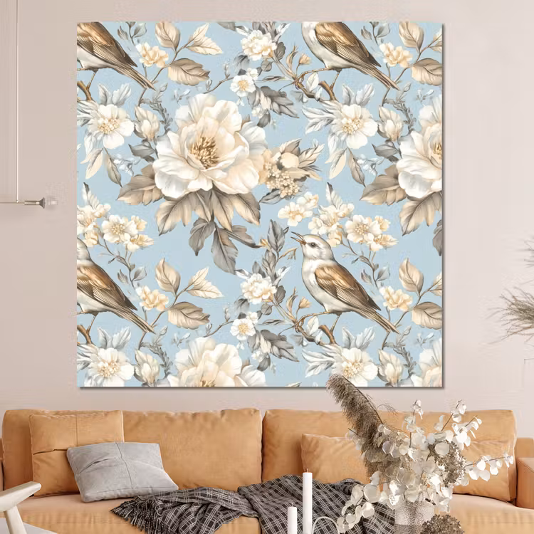 Forex - Botanisch - Zangvogel - Blauw — 4