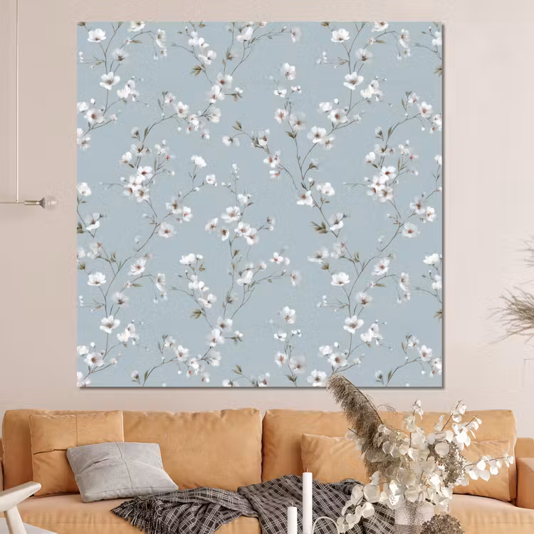 Forex - Klassiek - Bloemen - Blauw — 4