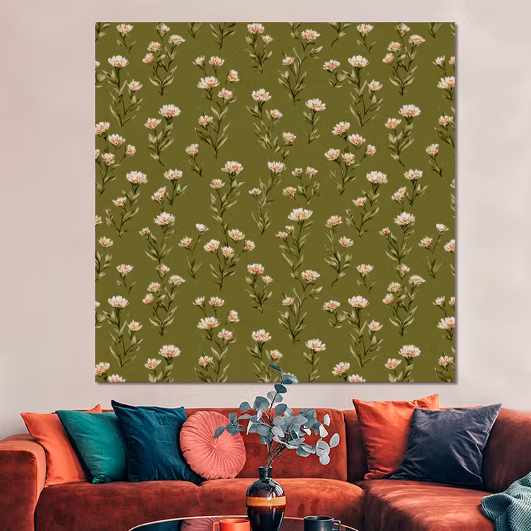 Forex - Landelijk - Bloemen - Groen — 3