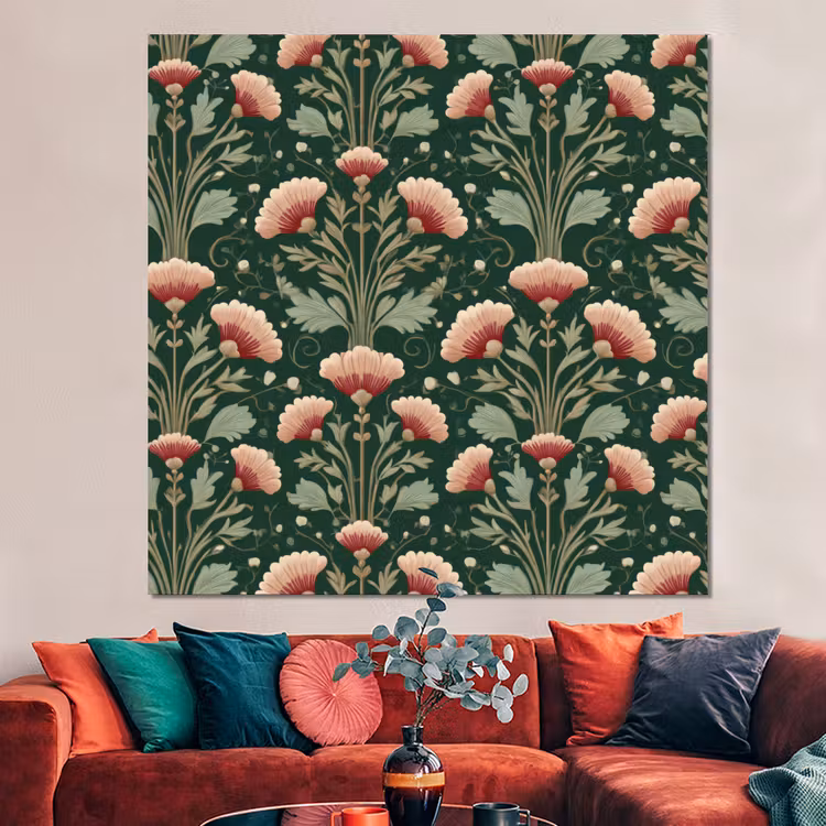 Forex - Patroon - Botanisch - Kleurrijk — 3