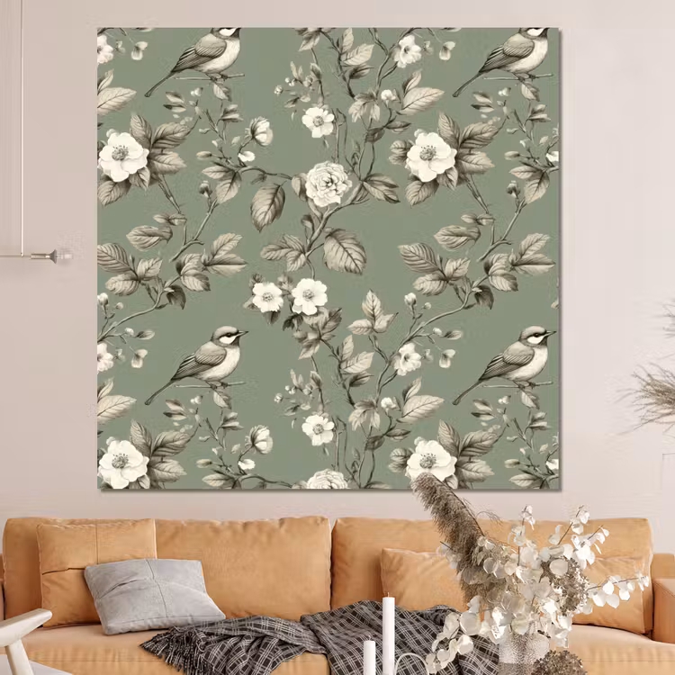 Forex - Botanisch - Vogels - Groen — 4