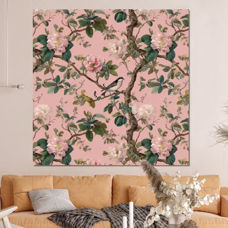 Forex - Pioenrozen - Botanisch - Vogel — 4