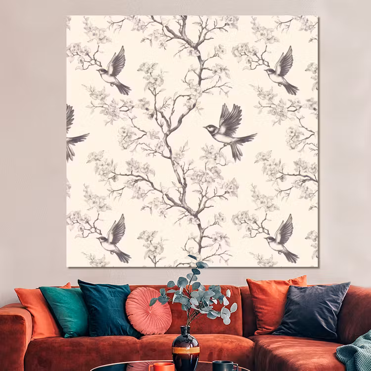 Forex - Takken - Vogels - Beige — 3