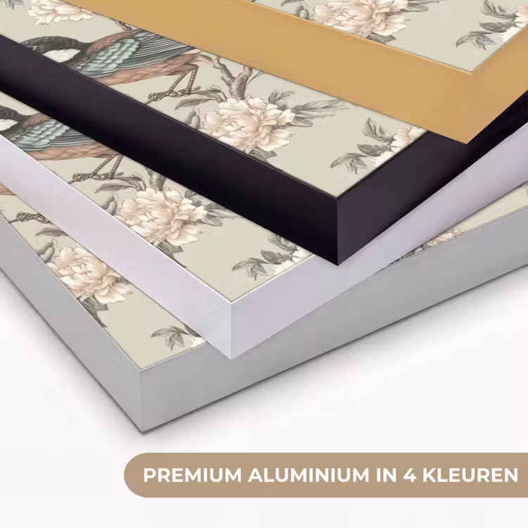 Art Frame - Bloem - Vogel - Kleurrijk — 2