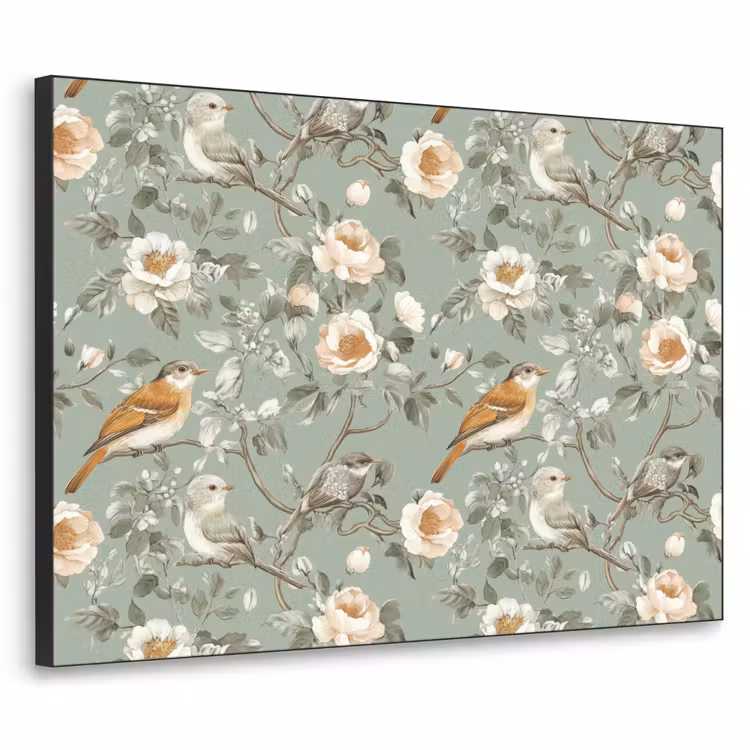 Art Frame - Roze - Vogels - Kleurrijk — 1